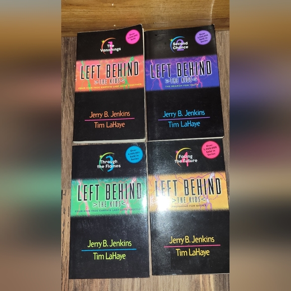 Left Behind >The Kids< Books #1-4 Paperback - Picture 2 of 8